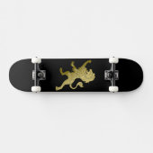 Golden Royal Lion Persoonlijk Skateboard (Horizontaal)