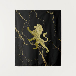 Golden Royal Lion Wandkleed
