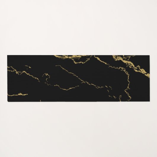 Golden Royal Lion Yogamat (Achterkant (horizontaal))