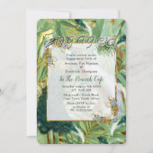 Golden Royal Peacock Feathers Kaart (Voorkant)