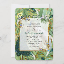 Golden Royal Peacock Feathers Kaart