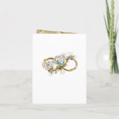 Golden Royal Peacock Tempel Dromen Paar Douche (Achterkant)