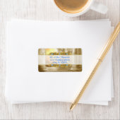 Golden Royal Peacock Temple Dreams Etiket (Insitu)