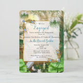 Golden Royal Peacock Temple Dreams Kaart (Staand voorkant)