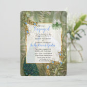 Golden Royal Peacock Temple Dreams Kaart (Staand voorkant)