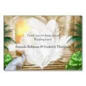 Golden Royal Peacock Temple Dreams Kaart (Achterkant)