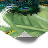 Golden Royal Peacock Temple Dreams Poster (Hoek)