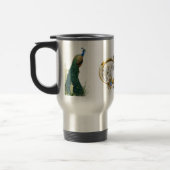 Golden Royal Peacocks & Feathers Wedding Rings Reisbeker (Links)