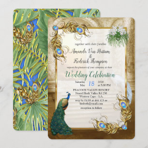 Golden Royal Peacocks - Veren Kaart