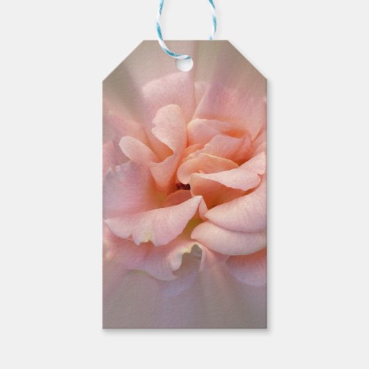 Golden roze cadeaulabel (Voorkant)