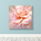 Golden roze canvas afdruk (Insitu (Houten vloer))