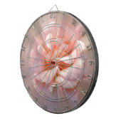 Golden roze dartbord (Voorkant Rechts)