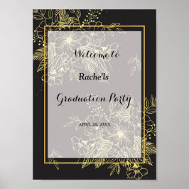Golden Rozen Afstuderen Poster
