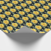 Golden Rozen Cadeaupapier (Hoek)