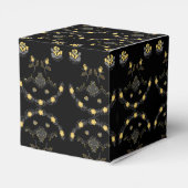 Golden Rozen Favor Box Bedankdoosjes (Achterkant)