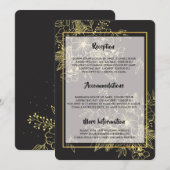 Golden Rozen Kaart (Voorkant / Achterkant)