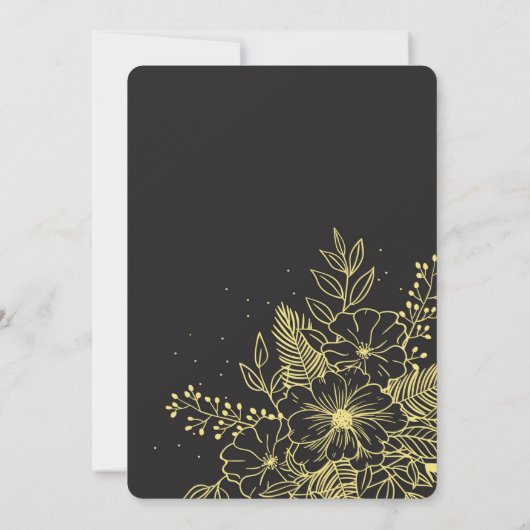 Golden Rozen Kaart (Achterkant)