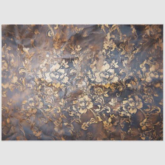 Golden Rozen Tissuepapier (Voorkant)