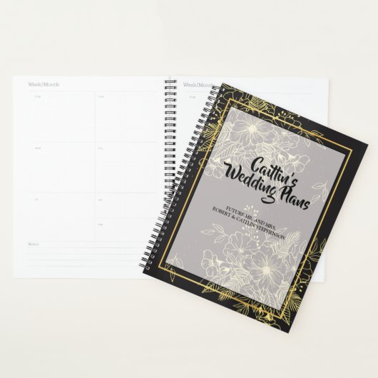 Golden Rozen Trouwplanner Planner (Display)