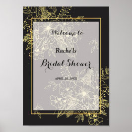 Golden Rozen Vrijgezellenfeest Poster