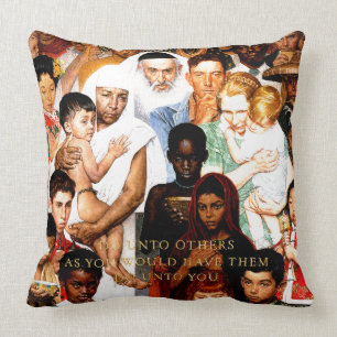 Golden Rule (Doe het tegen anderen) van Norman Roc Kussen