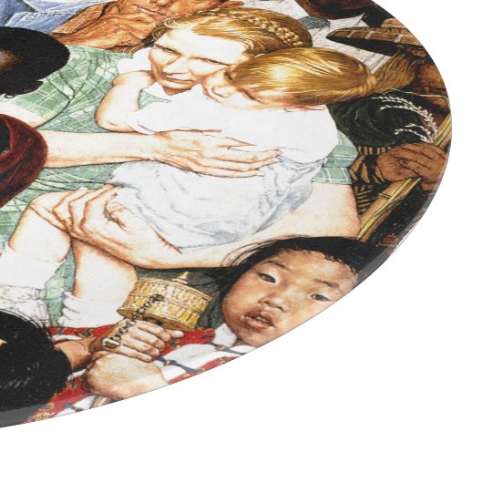 Golden Rule (Doe het tegen anderen) van Norman Roc Snijplank (Hoek)