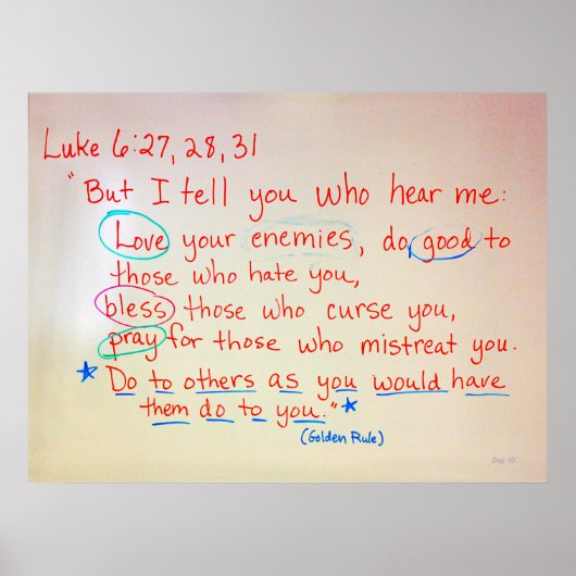 Golden Rule Poster (Voorkant)