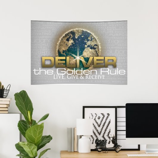 Golden Rule Poster (Thuiskantoor)