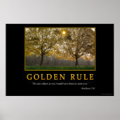 Golden Rule Poster (Voorkant)