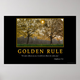 Golden Rule Poster