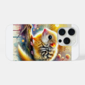 Golden Rumped Elephant Shrew 100724AREF101 - Water iPhone Hoesje (Achterkant horizontaal)