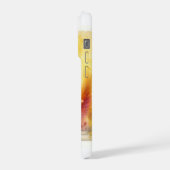 Golden Rumped Elephant Shrew AREF1017 - Watercolor iPhone Hoesje (Linkerkant)