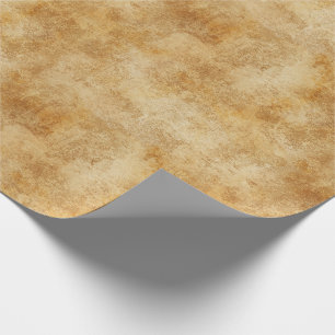Golden Rustic Texture Cadeaupapier