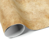 Golden Rustic Texture Cadeaupapier (Rol Hoek)