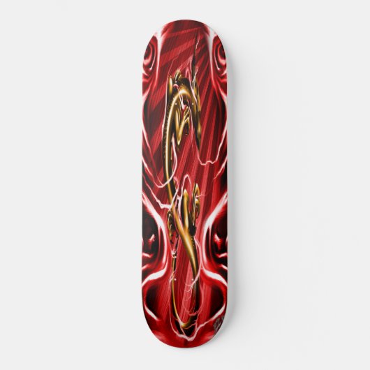 Golden Ryu Skateboard (Voorkant)
