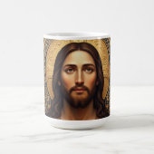 Golden Sacred Icon - Jesus Koffiemok (Center)