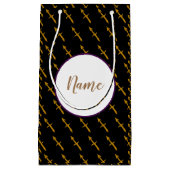 Golden Sagittarius Astrology SignPersonalized Klein Cadeauzakje (Voorkant)