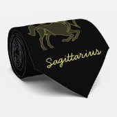 Golden Sagittarius Stropdas (Opgerold)