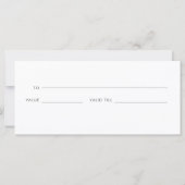 Golden Salon Store Cadeaubon voor bedrijven (Achterkant)