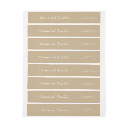 Golden Sand Color | Weddenschap (Vel)