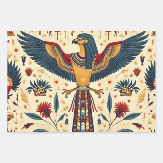 Golden Sands Egyptische geschenkverpakking Inpakpapier Vel (Voorkant)