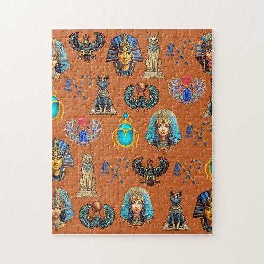 Golden Sands Revival: Authentic Egyptian Antiquity Legpuzzel (Verticaal)