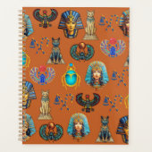 Golden Sands Revival: Authentic Egyptian Antiquity Planner (Voorkant)