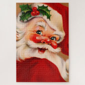 Golden  santa claus legpuzzel (Verticaal)