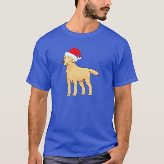 Golden Santa T-shirt (Voorkant)