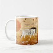 Golden Savannah Journey Whimsical Wildebeest Coffe Koffiemok (Links)