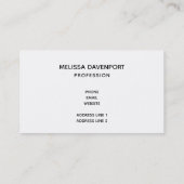 Golden Scales of Justice Law Theme Design Visitekaartje (Achterkant)