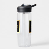 Golden Scales of Justice Law Theme Design Waterfles (Links)