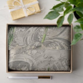 Golden Scarlet Roos Decoupage Tissue Paper Tissuepapier (Geschenk)