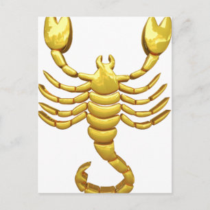 Golden Scorpio Briefkaart